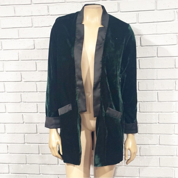 BB Dakota Jackets & Blazers - BB Dakota Women’s Dark Green Blazer